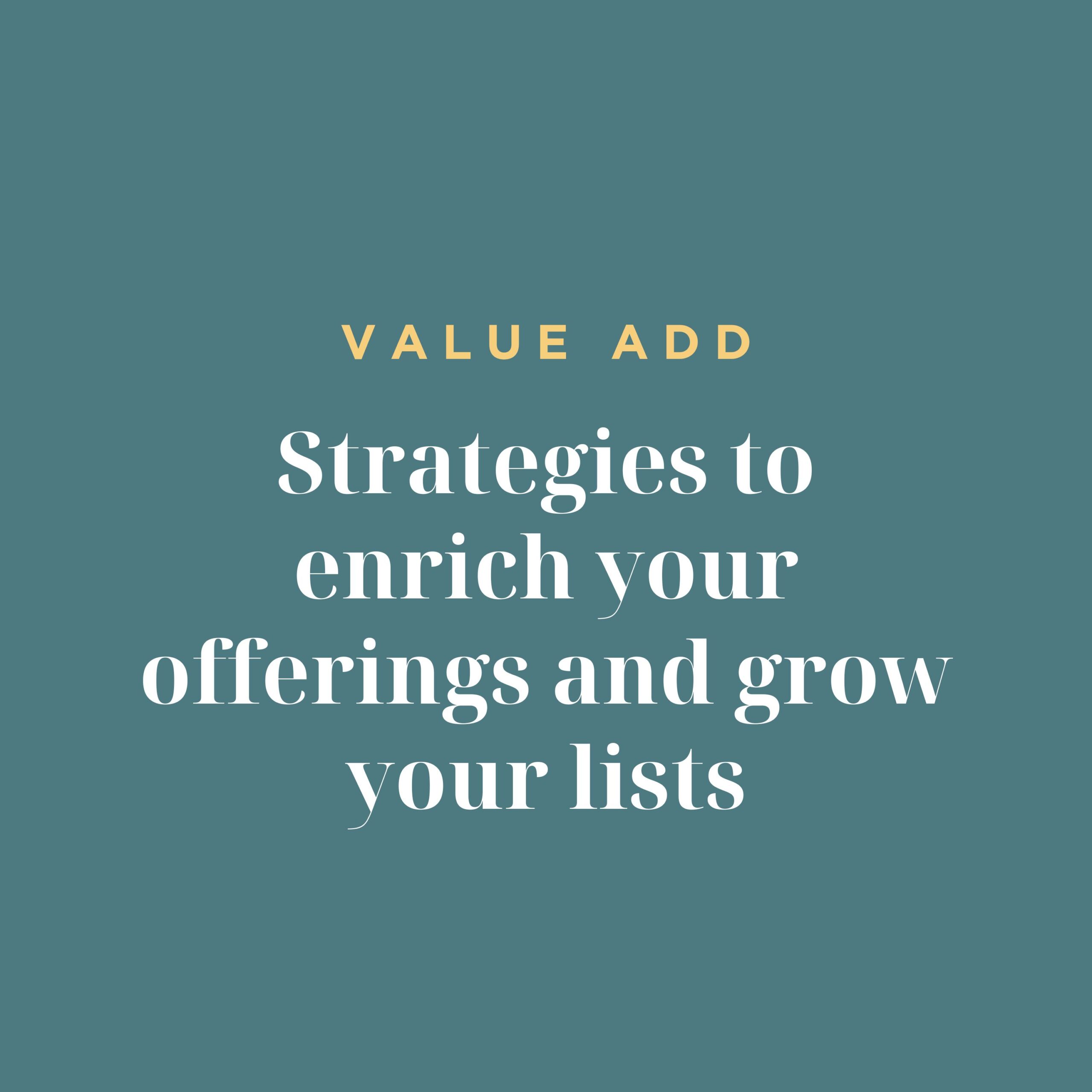 learn how to add value to your customers when you start your online business